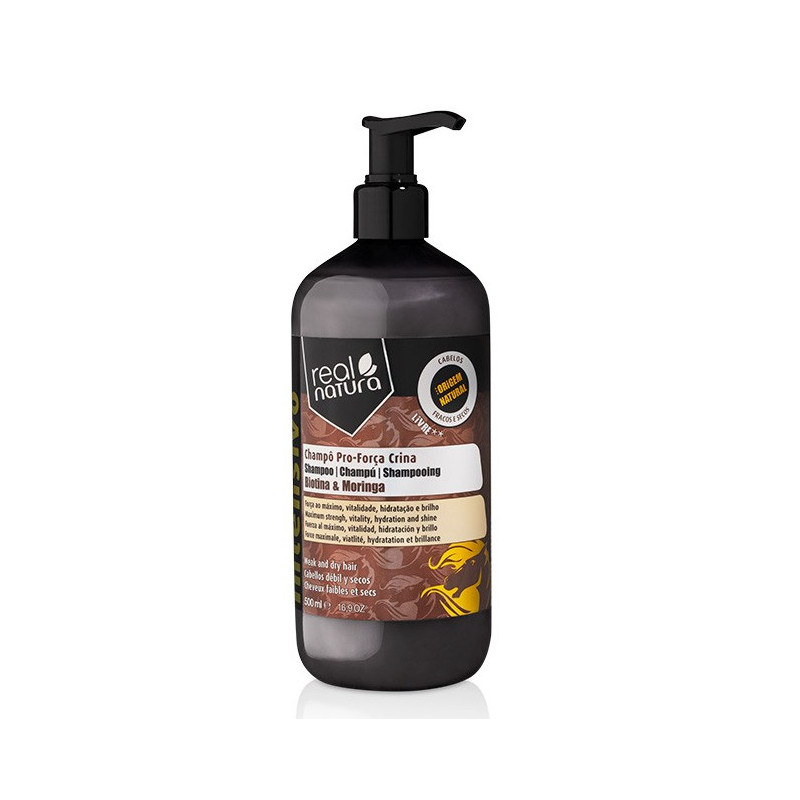 Real Natura Pro-Força Crina Salzfreies Shampoo (500ml) Real Natura Pro-Força Crina Salzfreies Shampoo (500ml)