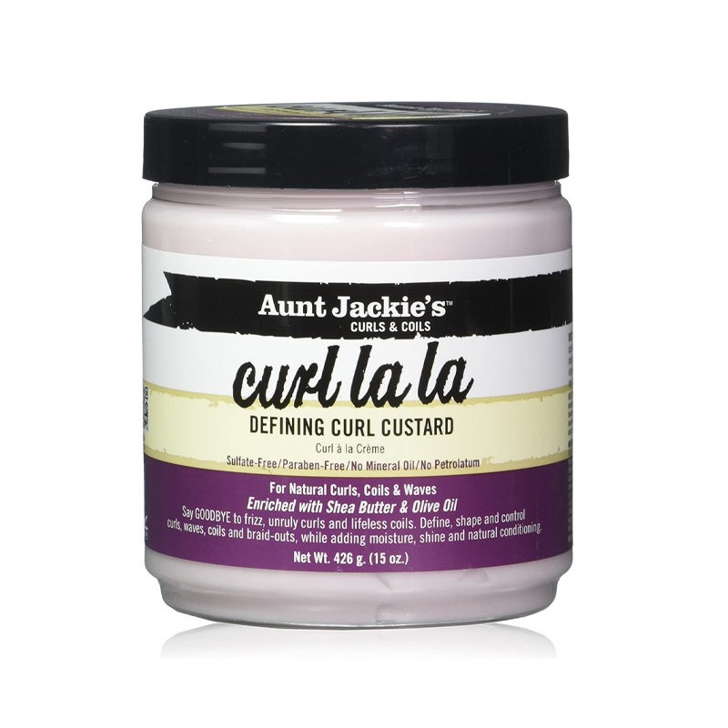 Aunt Jackie's Locken & Coils Curl La La Defining Curl Custard (426gr)