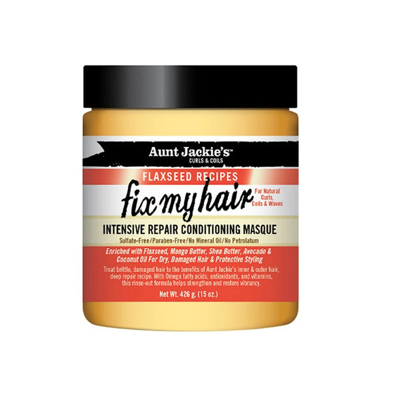 Aunt Jackie's Leinsamen Rezepte Fix My Hair Intensive Repair Conditioning Masque (426gr)