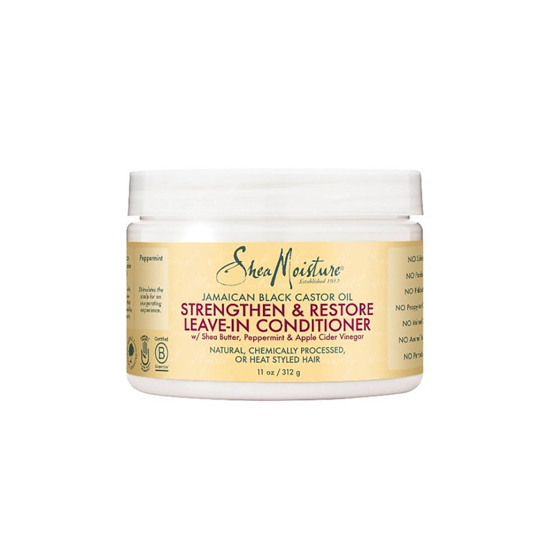 Shea Moisture Strengthen & Restore Leave-In Conditioner (312gr)