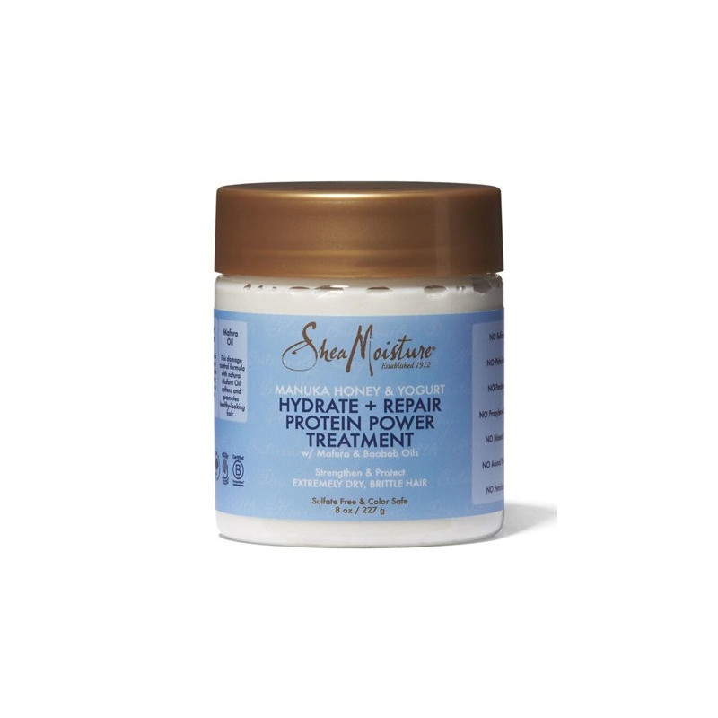 Shea Moisture Hydrate +Repair Protein Power Treatment (227gr) Shea Moisture Hydrate +Repair Protein Power Treatment (227gr)