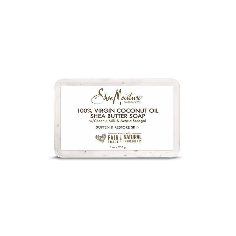 Shea Moisture 100% Virgin Coconut Oil Shea Butter Soap (230gr) 