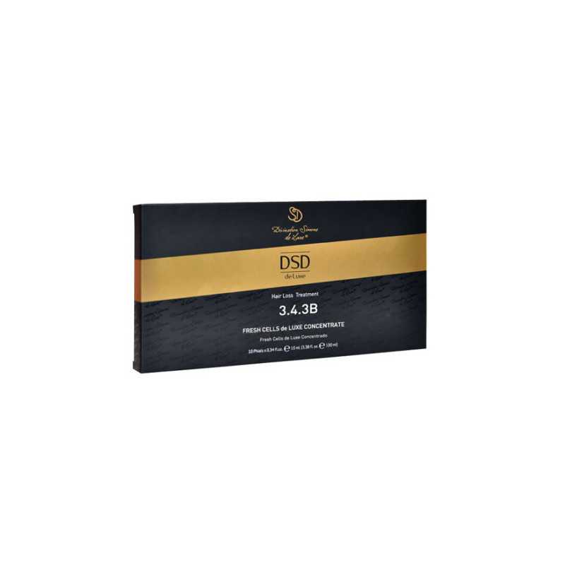 Dsd De Luxe Anti-Haarausfall-Behandlung Fresh Cells de Luxe Konzentrat 3.4.3B (10x10ml) Dsd De Luxe Anti-Haarausfall-Behandlung Fresh Cells de Luxe Konzentrat 3.4.3B (10x10ml)