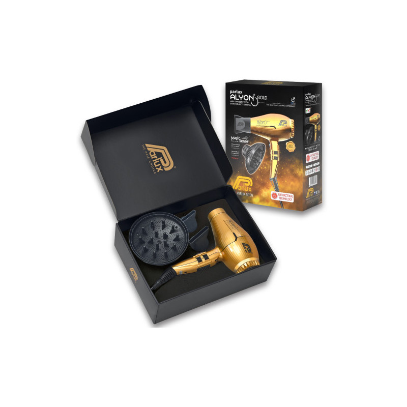Parlux Pack Alyon Gold Edition + Magicsense Parlux Pack Alyon Gold Edition + Magicsense