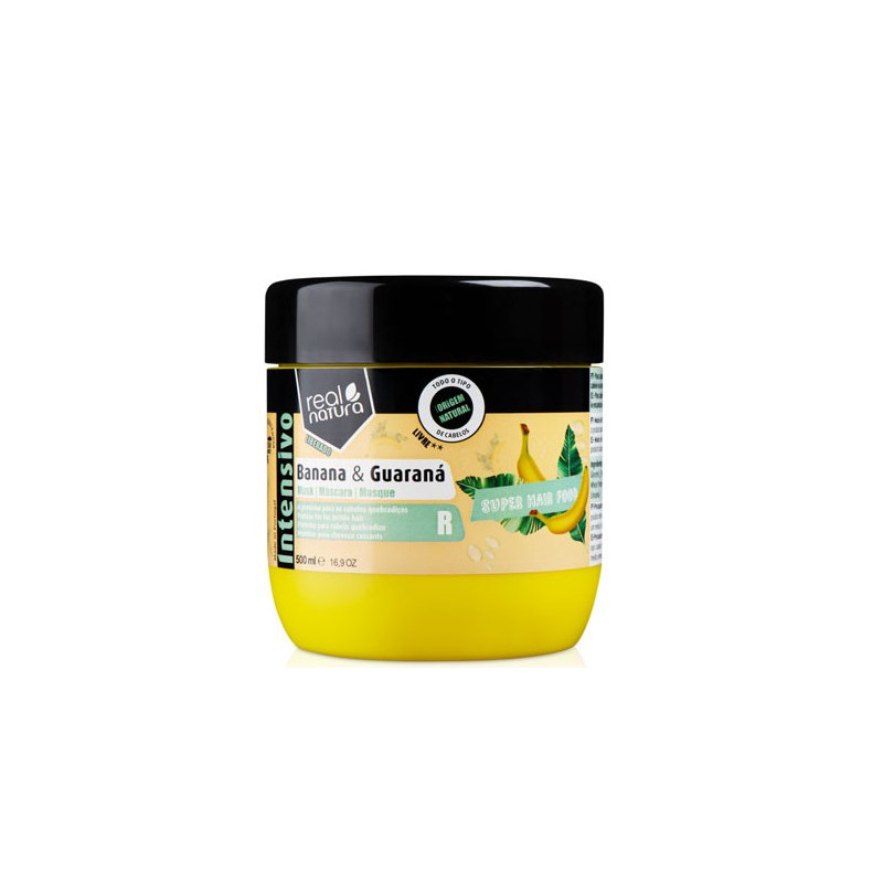 Real Natura Super Hair Food Banana e Guaraná Maske (500ml)