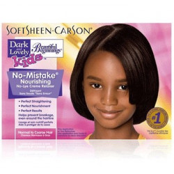 Afro Dark and Lovely Kids Kit Relaxer Glätteisen für Kinder Normal / Dick