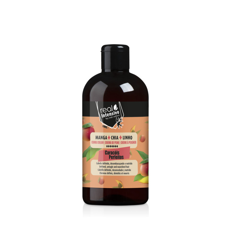 Real Natura Caracóis Perfeitos Liberado Stylingcreme (300ml) Real Natura Caracóis Perfeitos Liberado Stylingcreme (300ml)