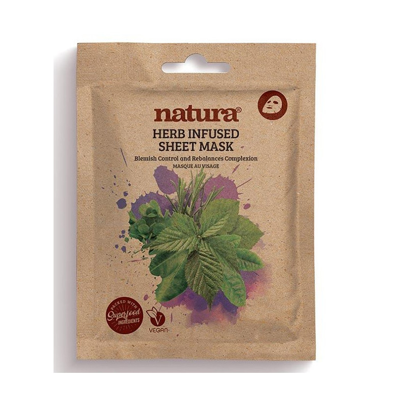Natura Herb Infused Sheet Mask (22ml)