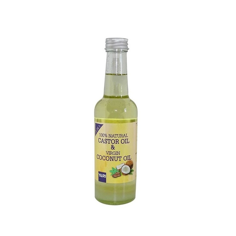 Yari 100% Natural Castor Oil & Virgin Coconut Oil (250ml) Yari 100% Natural Castor Oil & Virgin Coconut Oil (250ml)