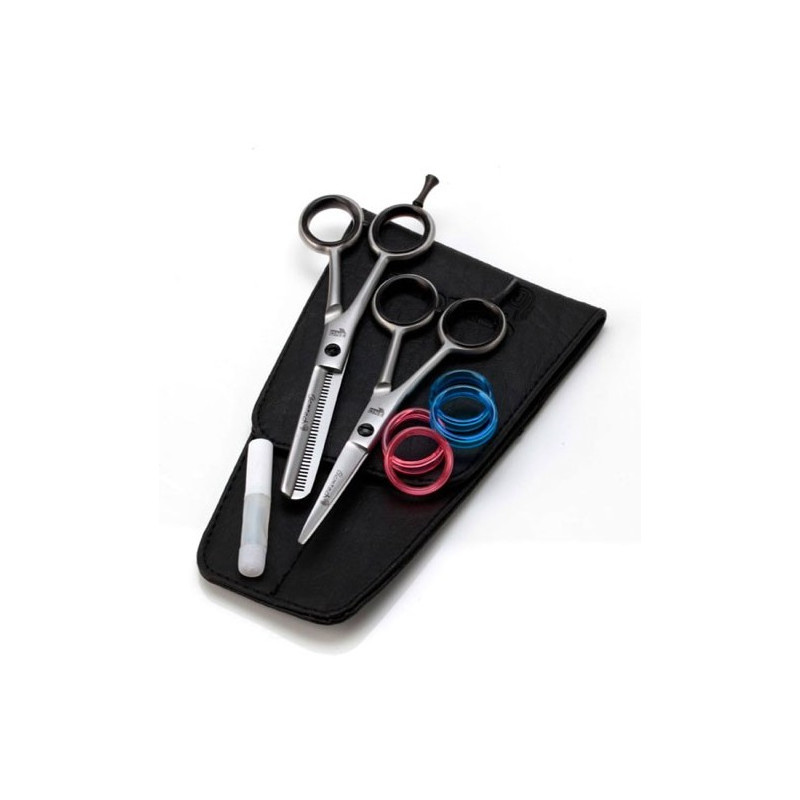 Glamtech One Set Schere Lefty 5,5" + 5,5" Thinner-Wallet 