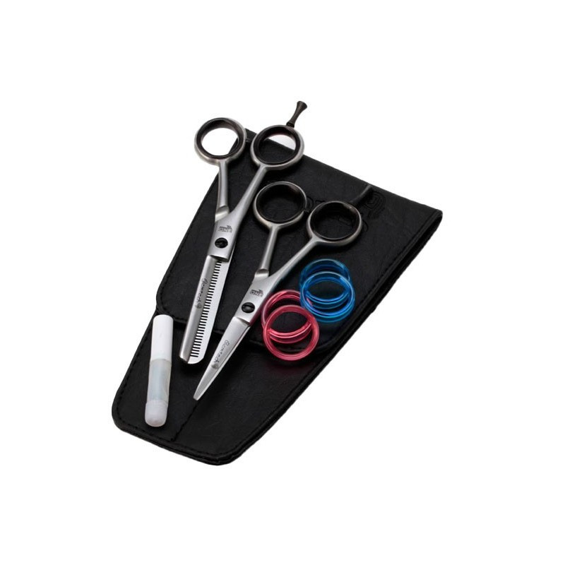 Glamtech One Set Schere Lefty 5,0" + 5,5" Thinner-Wallet