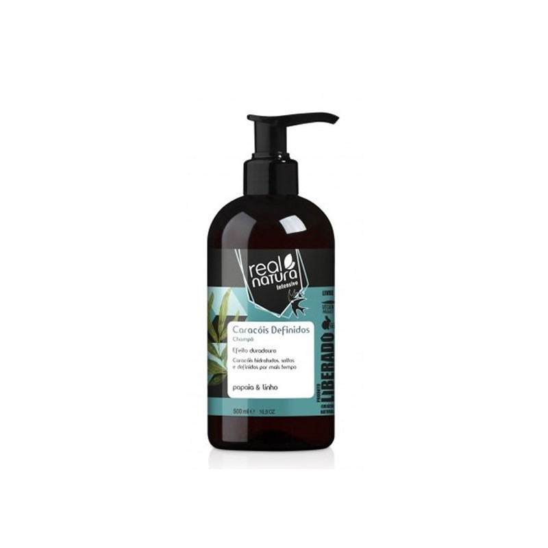 Real Natura Caracois Definidos Liberados Shampoo (500ml)