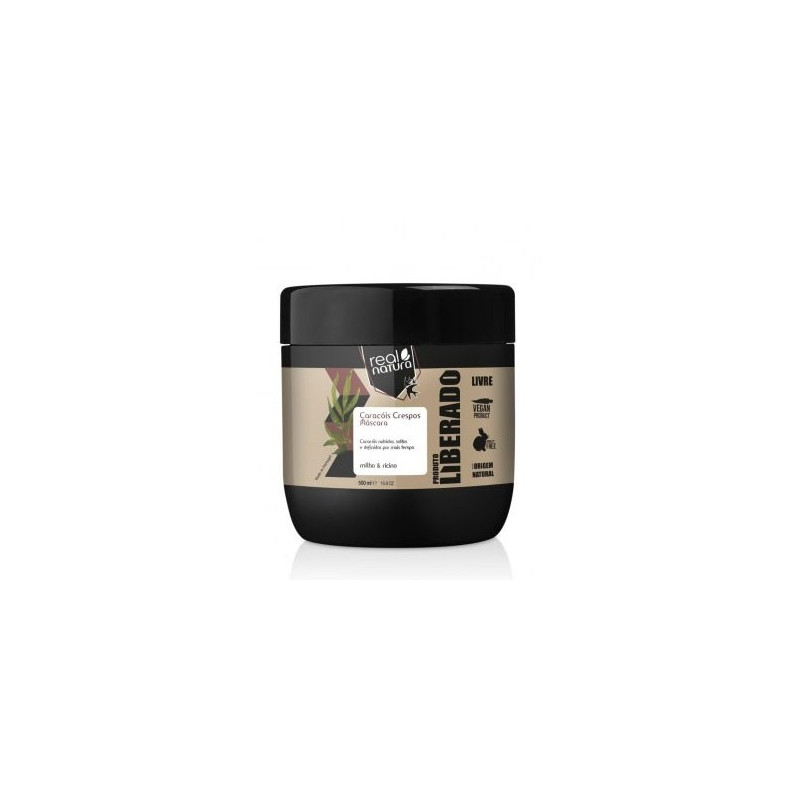 Real Natura Caracois Crespos Maske (500ml)