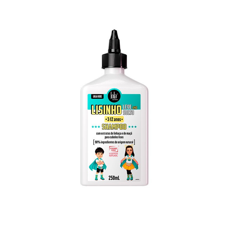 Lola Cosmetics Kids Lisinho Leve And Solto Champú (250ml)