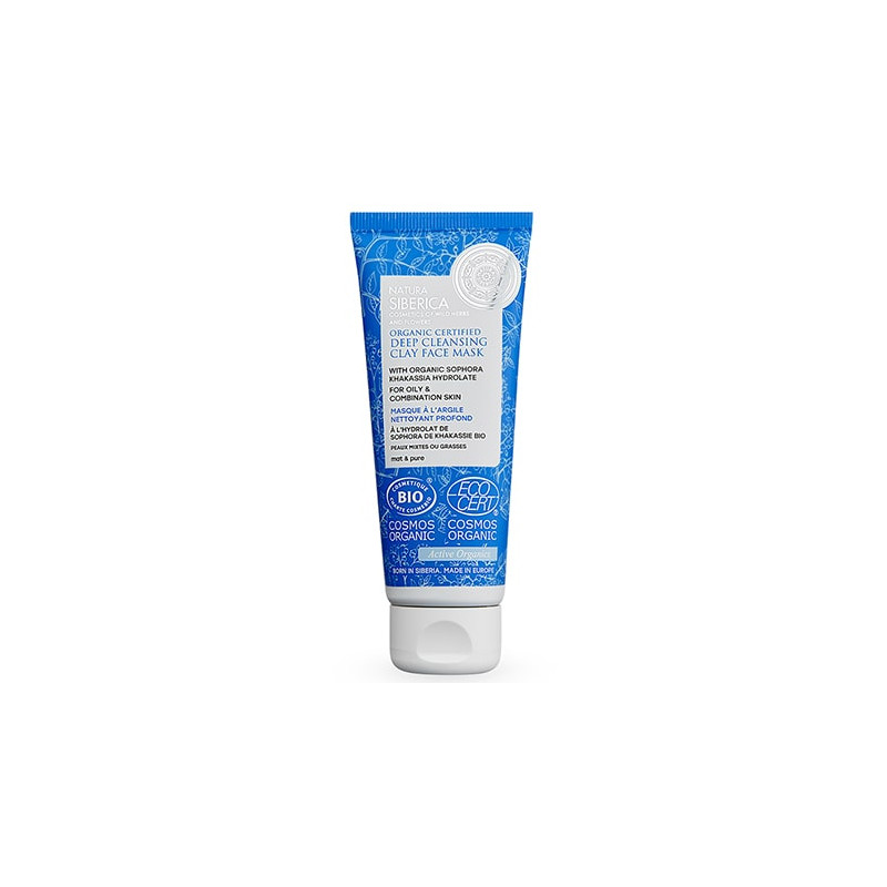 Natura Siberica Deep Cleansing Clay Face Mak (75ml)
