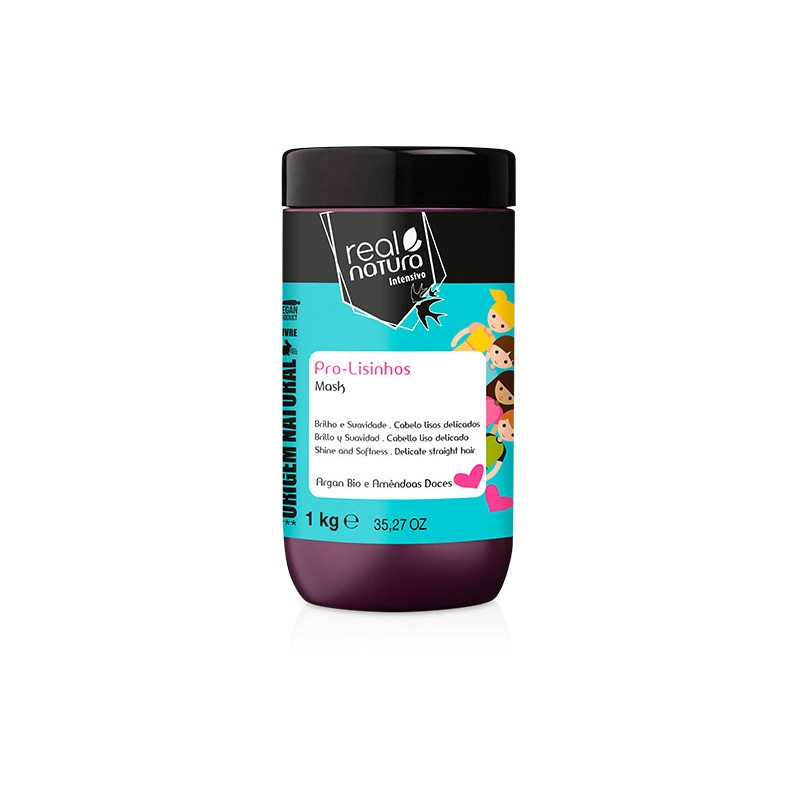 Real Natura Pro-Lisinhos Anti-Frizz Máscara (1Kg)