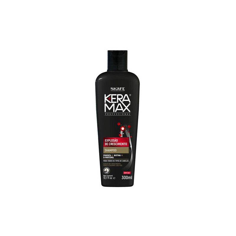Skafe Keramax Growth Explosion Shampoo Salt-free (300ml) Skafe Keramax Growth Explosion Shampoo Salt-free (300ml)