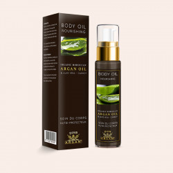Diar Argan Reines Argan-Nährendes Köroeröl mit Aloe Vera und Karotte 