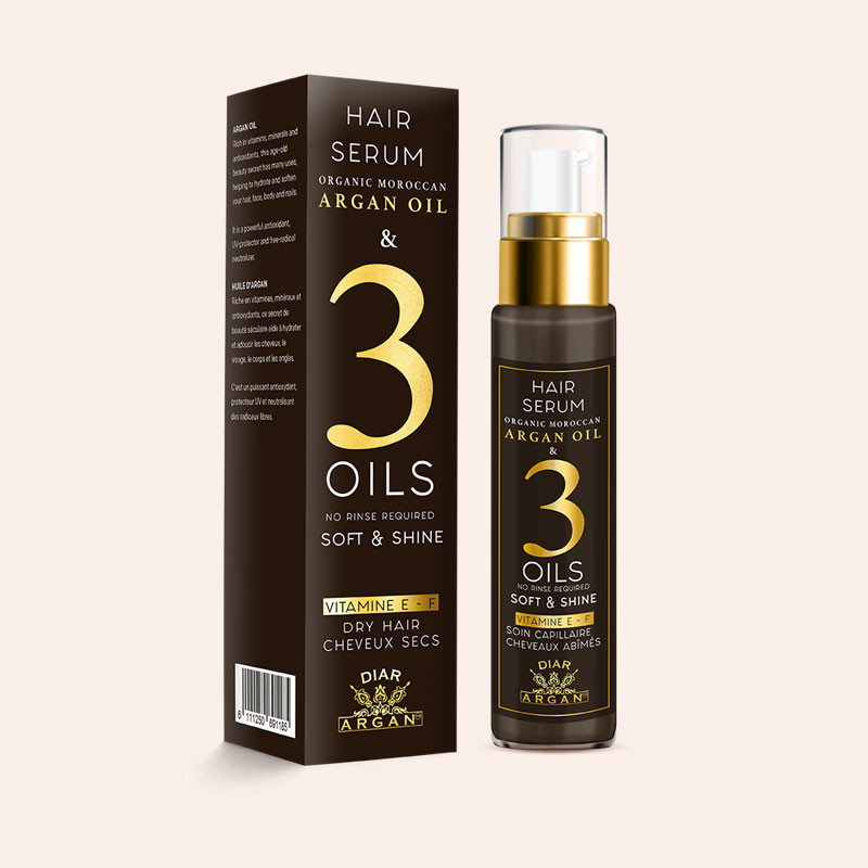 Diar Argan Reines Argan-Haarserum und 3 Öle Diar Argan Reines Argan-Haarserum und 3 Öle