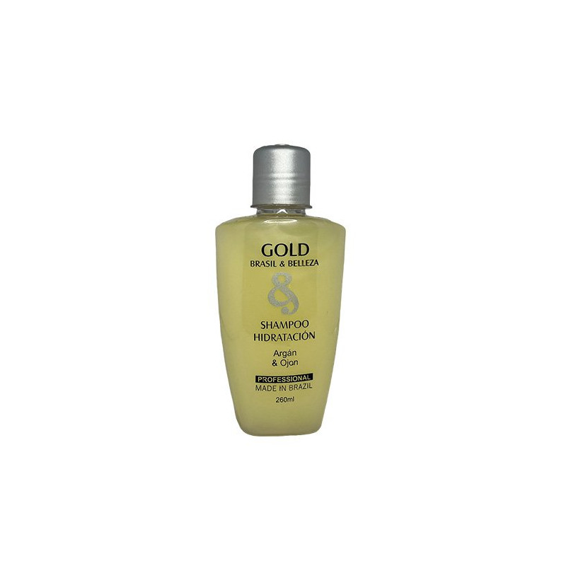 Brasil & Belleza Gold Argan Ojon Shampoo  Hydration salt-free(260ml)