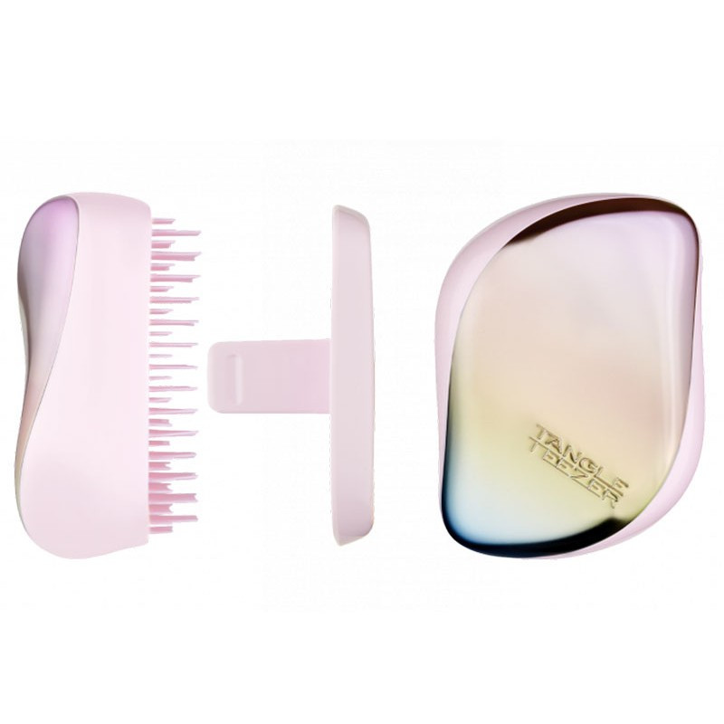 Tangle Teezer Compact Pearlescent Matte Chrome Tangle Teezer Compact Pearlescent Matte Chrome