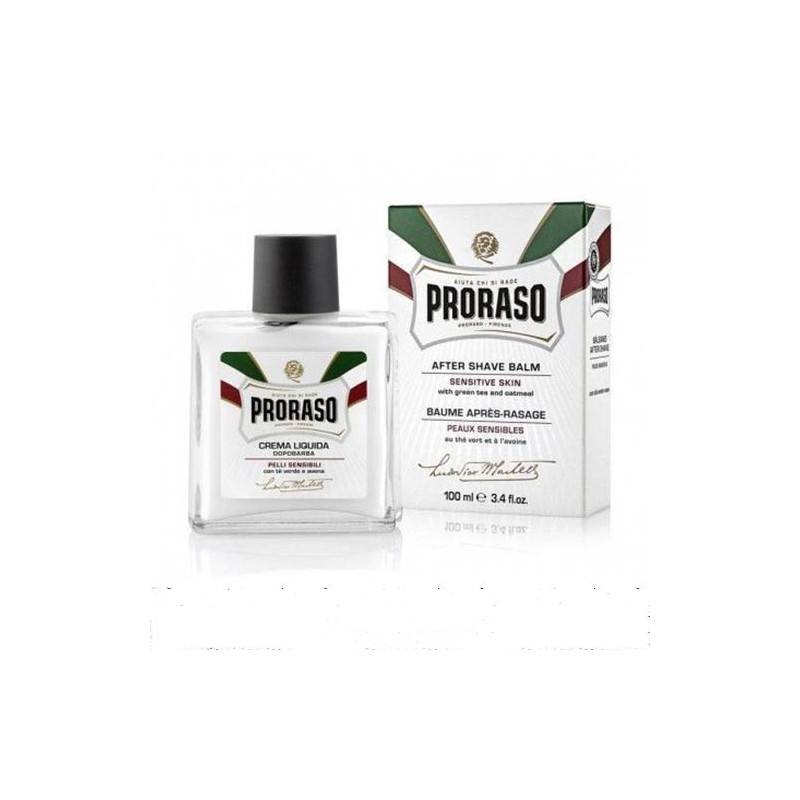 Proraso Linea Blanca After Shave Balsam Grüntee / Haferflocken (100ml) Proraso Linea Blanca After Shave Balsam Grüntee / Haferflocken (100ml)