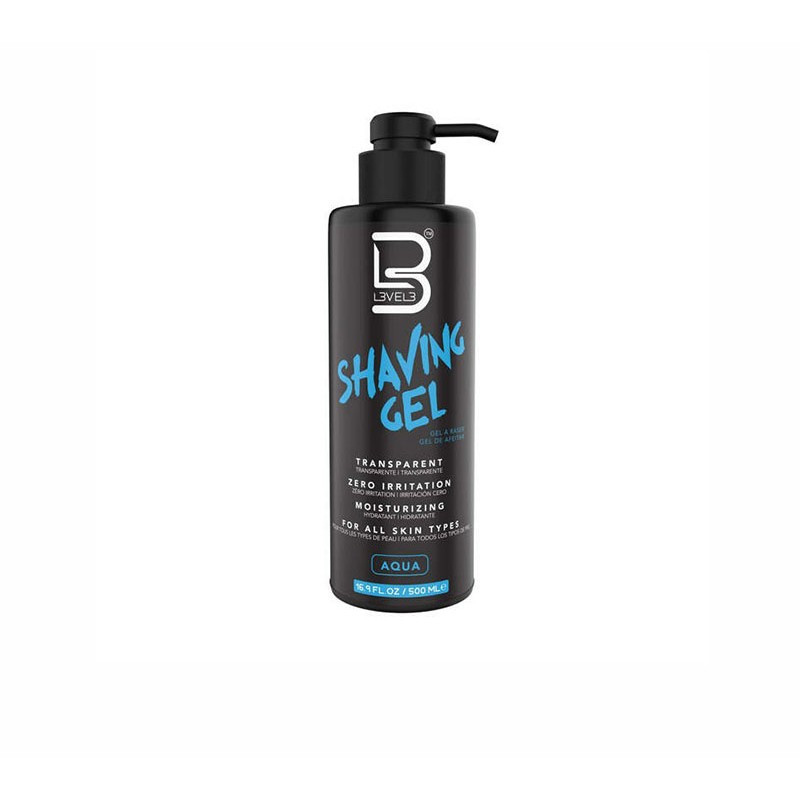 L3vel3 Shaving Gel Aqua (500ml)