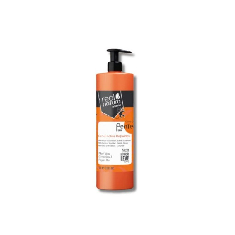Real Natura Pro-Cachos Definidos Crema de Peinar (1000ml) Real Natura Pro-Cachos Definidos Crema de Peinar (1000ml)