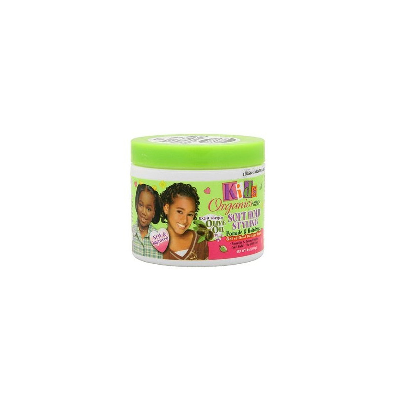 Afrikas beste Kinder Organics Soft Hold Styling Pomade & Haarspray 114gr